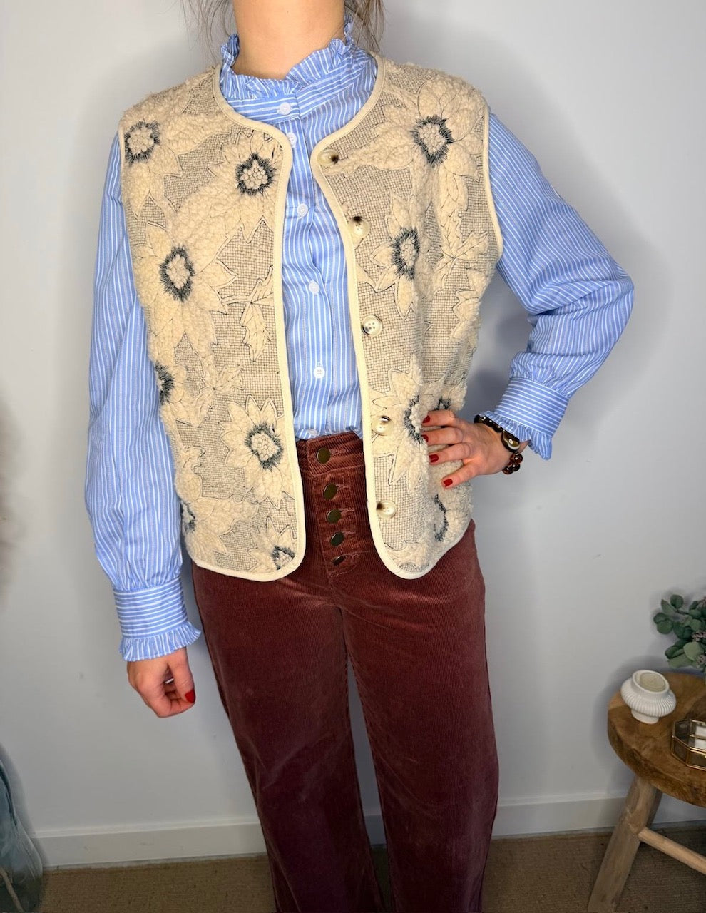 Gilet sans manches Fanny