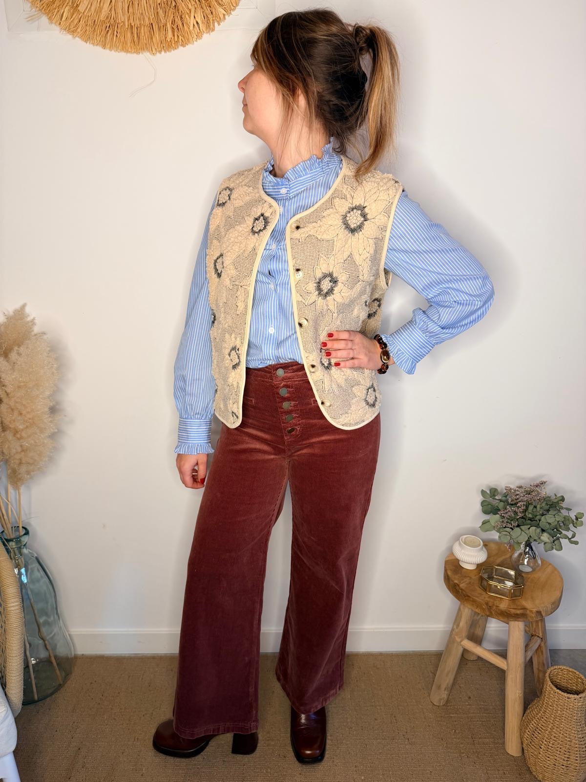 Gilet sans manches Fanny